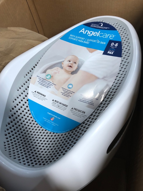 Photo 4 of Angelcare Baby Bath Support (Grey) | Ideal for Babies Less than 6 Months Old