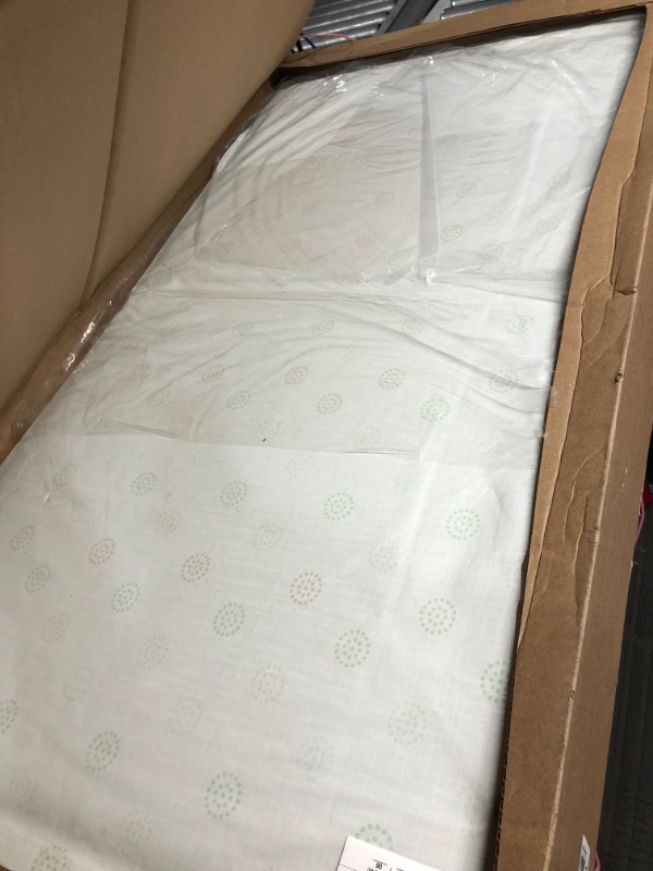 Photo 2 of **Item has damage*** Delta Children Twinkle Galaxy Dual Sided Crib and Toddler Mattress - Pr (Non-Toxic) - 7 Year Warranty - Made in USA