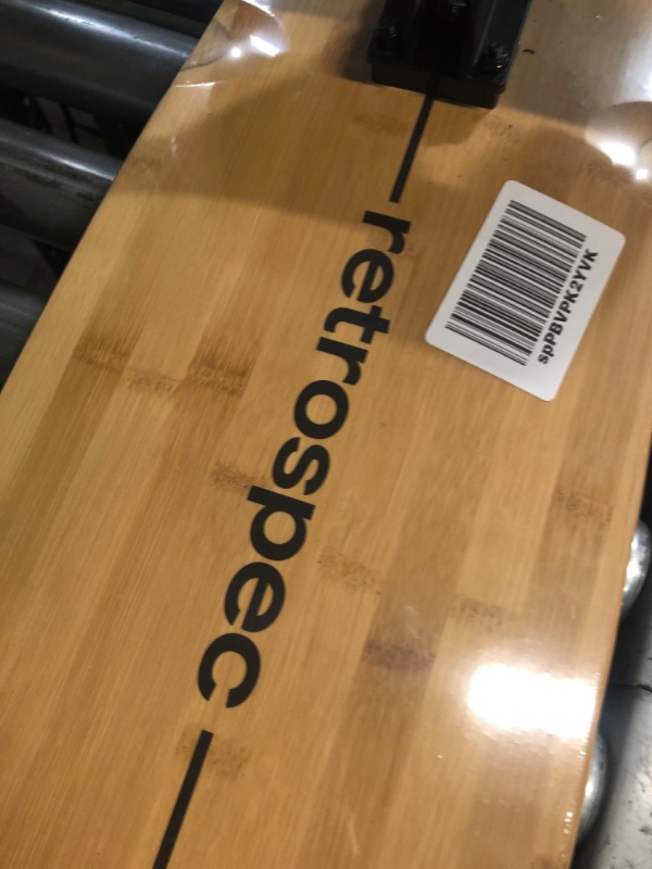 Photo 6 of ***MAJOR DAMAGE - CRACKED - SEE PICTURES***
Retrospec Zed Longboard Skateboard Complete Cruiser | Bamboo & Canadian Maple Wood Cruiser w/ Reverse Kingpin Trucks