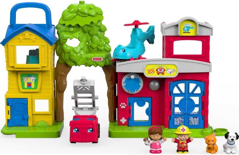 Photo 1 of **NONREFUNDABLE**FOR PARTS OR REPAIR**SEE NOTES**
Fisher-Price Little People Animal Rescue Interactive Playset with Figures, Lights and Sounds for Toddlers and Preschool Kids [Amazon Exclusive] 