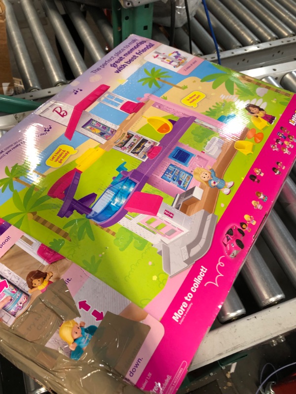 Photo 3 of Barbie Little DreamHouse by Fisher-Price Little People, Interactive Toddler playset with Lights, Music, Phrases, Figures and Play Pieces