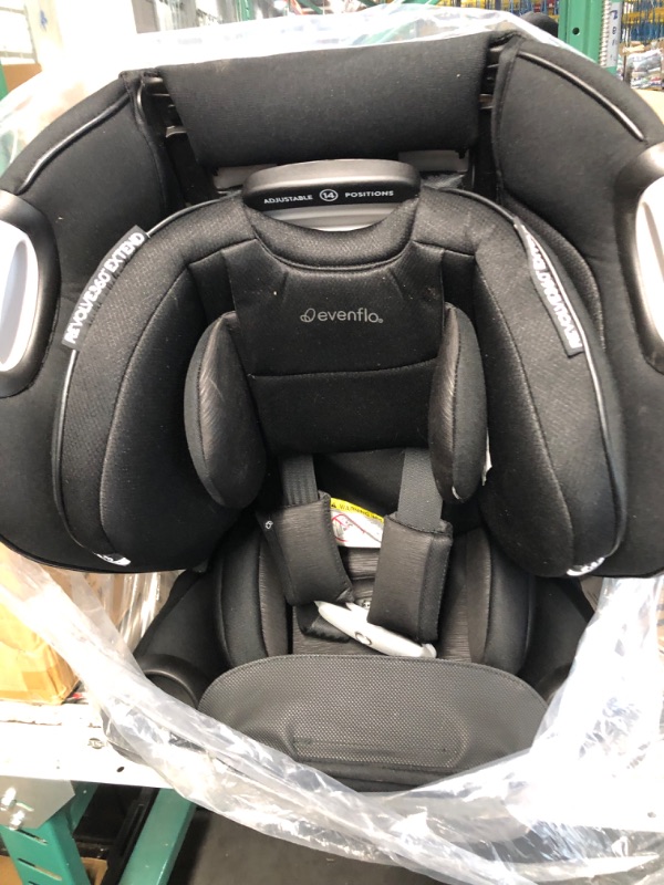 Photo 3 of Evenflo Gold Revolve360 Extend All-in-One Rotational Car Seat with SensorSafe (Onyx Black) Revolve Extend Onyx Black