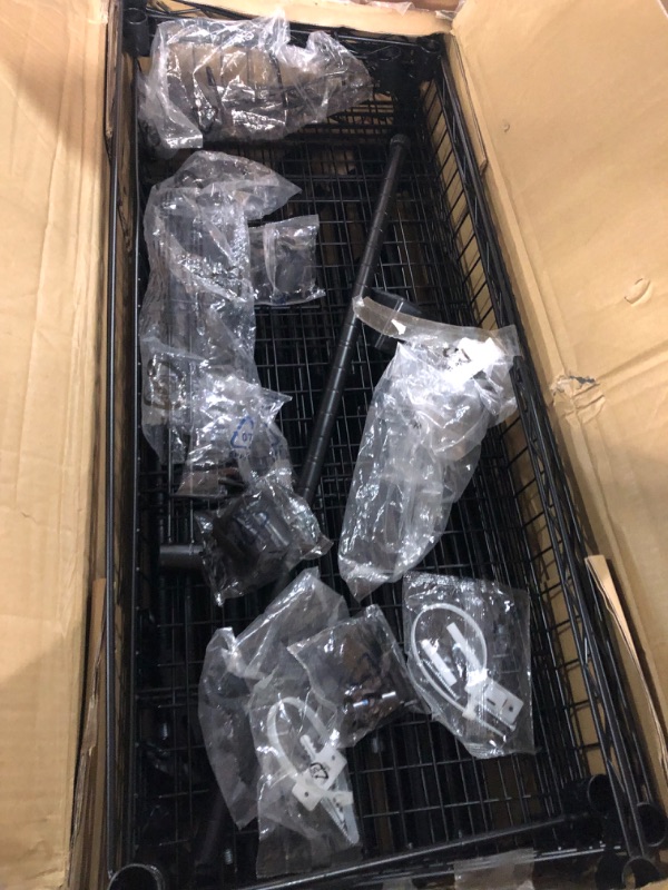 Photo 1 of Ulif Clothes Drying Rack, Over Washer and Dryer Laundry Room Storage Shelf, Bathroom Towel Rack Space Saver with Adjustable Shelves