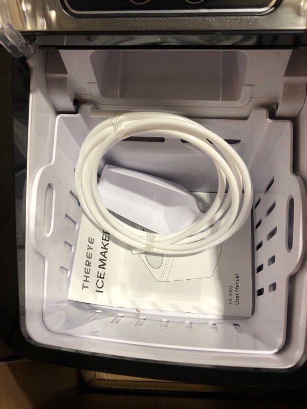 Photo 1 of **PARTS ONLY**
**DOES NOT WORK**
EUHOMY Nugget Ice Maker Countertop, 30lbs/Day, 2 Way Water Refill
