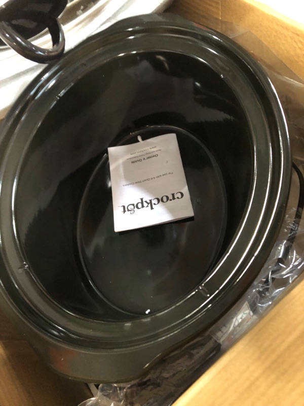 Photo 3 of **PARTS ONLY**
Crockpot 8 Qt. Countdown Slow Cooker - Dark Stainless Steel