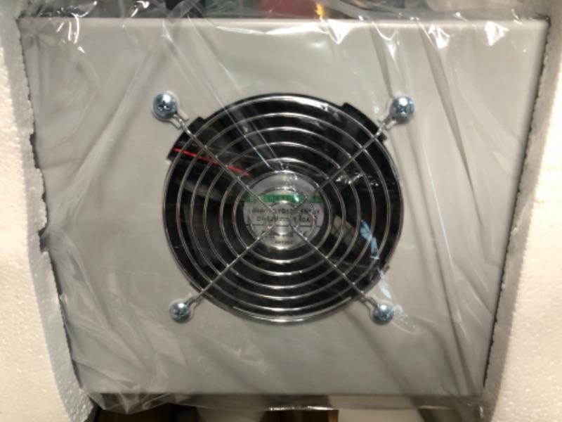 Photo 1 of Autolock Airbrush Lighted Hobby Spray Booth Kit, Paint Booth with 3 LED Lights and 2 Pieces Filter and Filter Hose, 