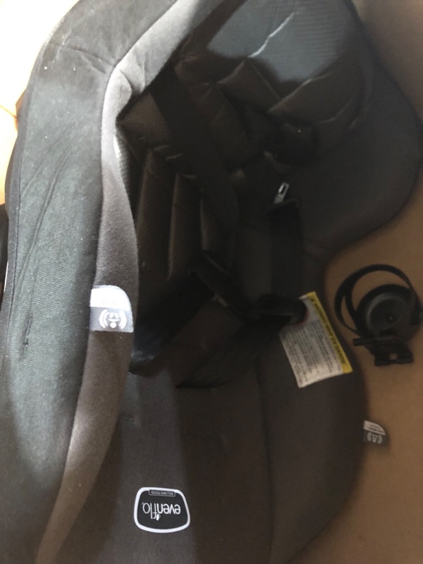 Photo 5 of ***USED AND DIRTY***
Evenflo Tribute LX Harness Convertible Car Seat, Solid Print Gray