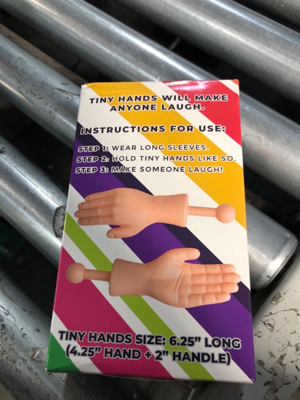 Photo 1 of DR DINGUS Tiny Hands (1 Pair) - Original Mini Little Hand Stick Puppet - Make Anyone Laugh - Pocket Sized Hilarity and Big Laughs - TikTok Famous - Friend & Family Fun