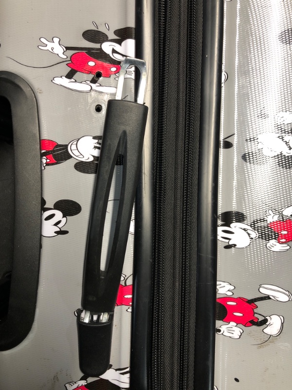 Photo 2 of American Tourister luggage 28 inch minnie mouse head bow gray