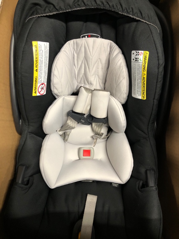 Photo 3 of Chicco KeyFit 30 ClearTex Infant Car Seat and Base, Rear-Facing Seat for Infants 4-30 lbs, Includes Infant Head and Body Support, 