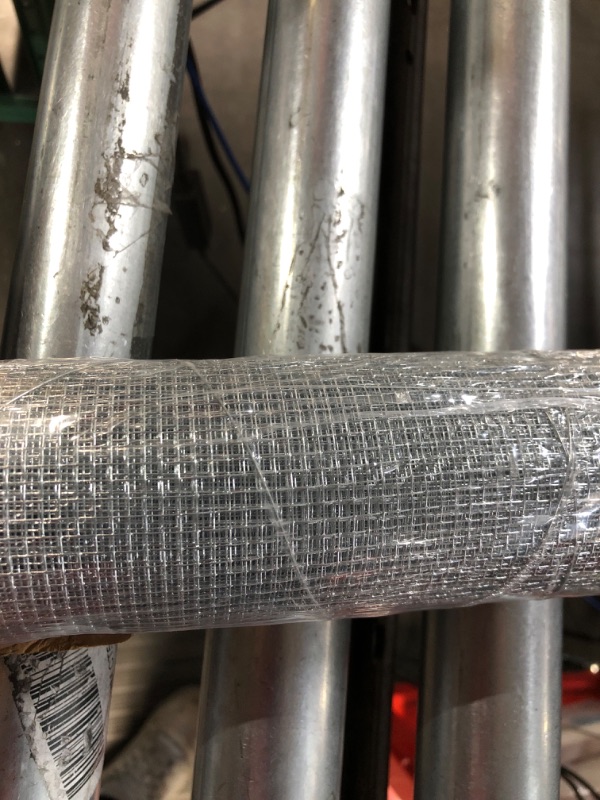 Photo 3 of AggFencer 36inch x 10ft Hardware Cloth 1/8inch 27Ga Hot Dipped Galvanized After Welding, Chicken Coop Wire Fence, Garden Plant Welded Metal 