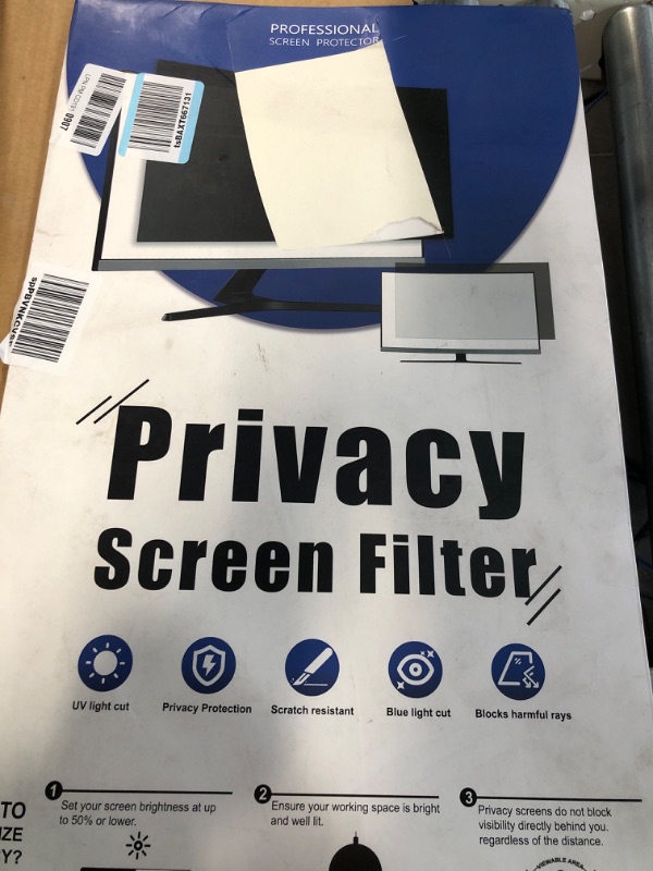 Photo 3 of Privacy Screen Filter - 21.5 Inch 16:9 Widescreen Monitor