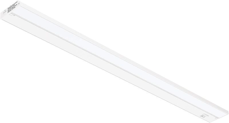 Photo 1 of GETINLIGHT 3 Color Levels Dimmable LED Under Cabinet Lighting with ETL Listed, 40-inch, Warm White (2700K), Soft White (3000K), Bright White (4000K), White Finished, IN-0210-5