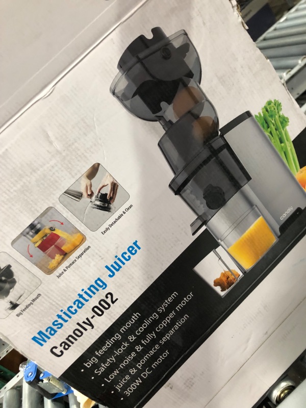 Photo 3 of *non-refundable - parts only* Masticating Juicer, 300W Professional Slow Juicer 