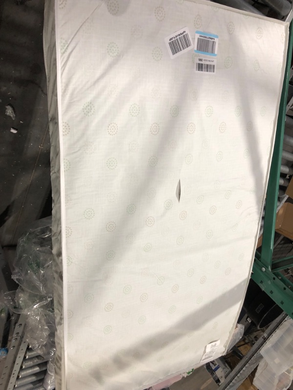 Photo 5 of ***DAMAGED - TORN - SEE PICTURES***
Delta Children Twinkle Galaxy Dual Sided Crib and Toddler Mattress, 52x27.5x5 Inch