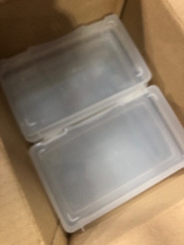 Photo 3 of IRIS USA 10Pack Medium Plastic Storage Containers with Latching Lid