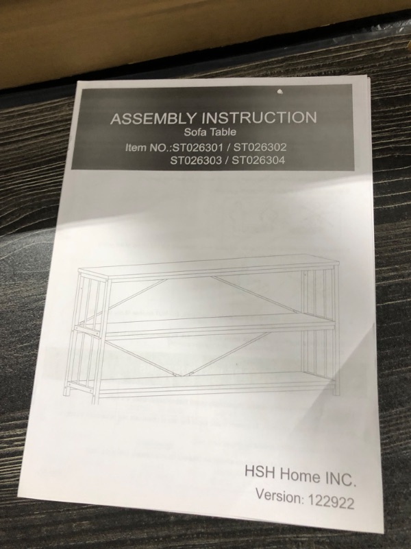 Photo 1 of LVB Modern Long Console Entryway Table