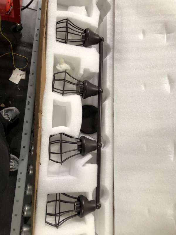 Photo 1 of ***STOCK IMAGE FOR REFERENCE ONLY*** Four Vanity Bar Outdoor-Post-Lights