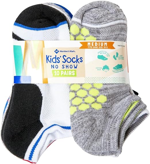 Photo 1 of Member's Mark Kid's 10-Pack Socks
