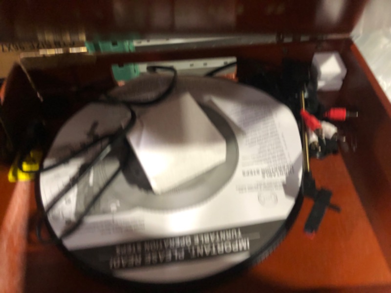 Photo 1 of Victrola Navigator 8-in-1 Classic Bluetooth Record Player with USB Encoding and 3-Speed Turntable