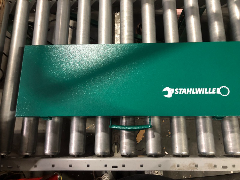 Photo 4 of * see clerk notes *
Stahlwille 96502053 32-Piece Torque Wrench Set with Ratchet, Insert Tools, Sockets & Accessories