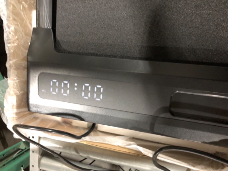 Photo 1 of GOYOUTH 2 in 1 Under Desk Electric Treadmill Motorized Exercise Machine with Wireless Speaker, Remote Control and LED Display, Walking Jogging Machine for Home/Office Use black