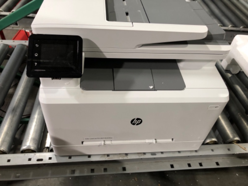 Photo 6 of HP Color LaserJet Pro M283fdw Wireless All-in-One Laser Printer, Remote Mobile Print, Scan & Copy, Duplex Printing, Works with Alexa (7KW75A), White