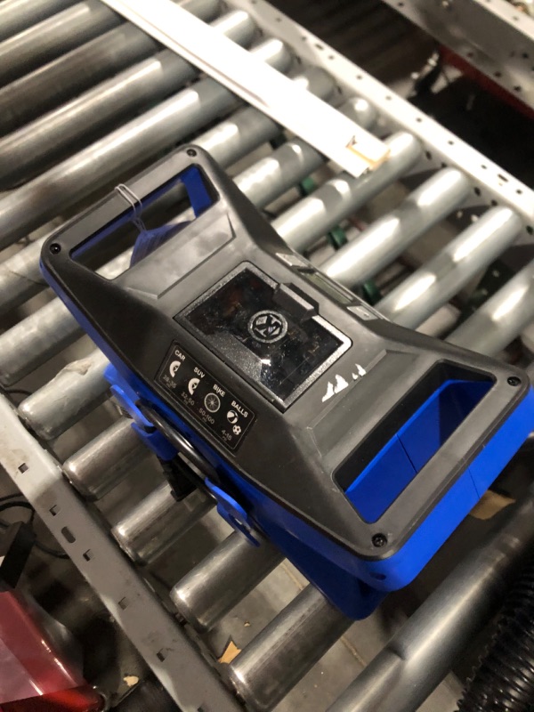 Photo 1 of Kobalt 120v & 12v Portable Air Compressor Inflator Tire Pump Nozzle Needles 120 PSI LED Display