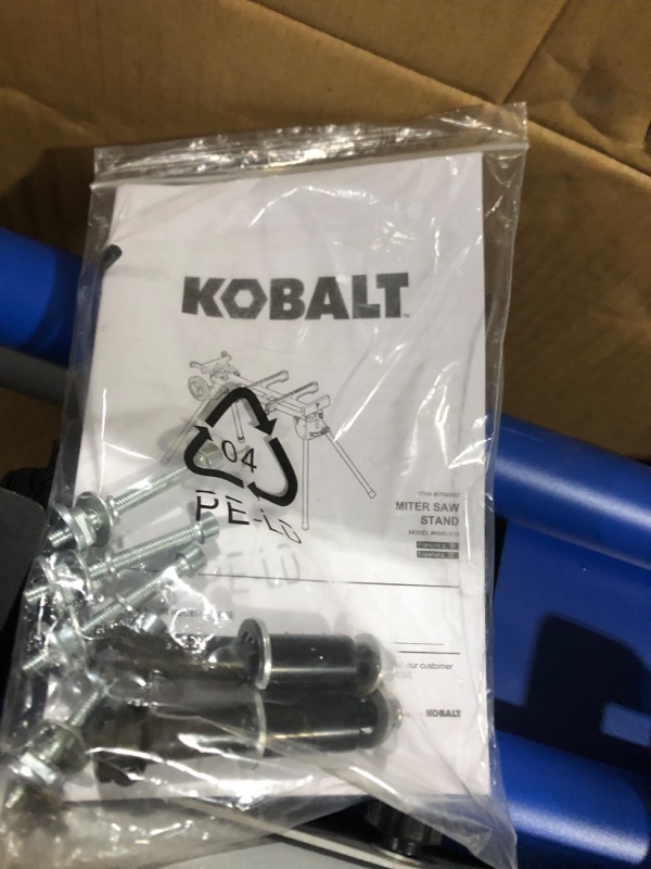 Photo 6 of Kobalt Steel Adjustable Miter Saw Stand