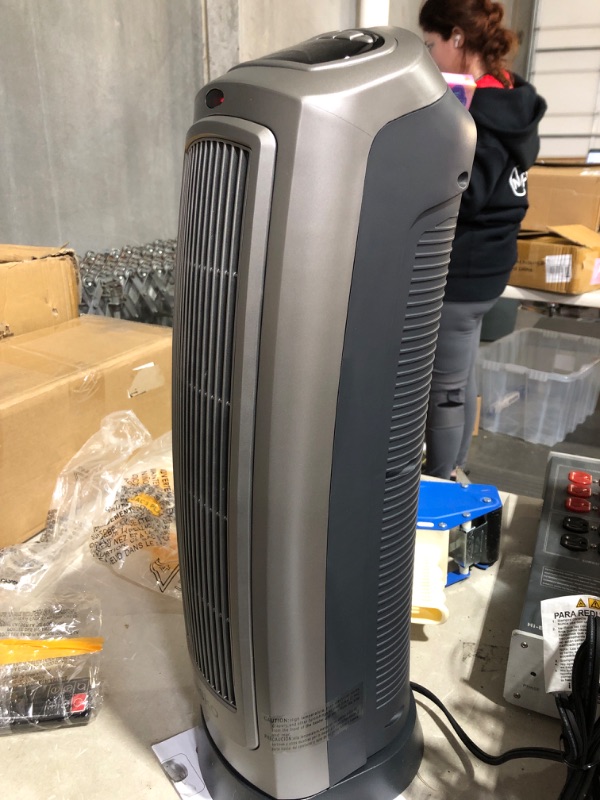 Photo 3 of **NON REFUNDABLE NO RETURNS SOLD AS IS**
**PARTS ONLY*** used * functional * see all images * 
Lasko Oscillating Digital Ceramic Tower Heater for Home with Adjustable Thermostat, Timer and Remote Control, 