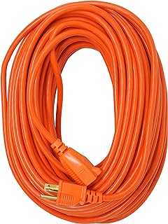 Photo 1 of *TESTED AND FUNCTIONAL*
eavy Duty Outdoor vinyl Power Extension Cord SJTW, Orange, 16/3, 100 FT.