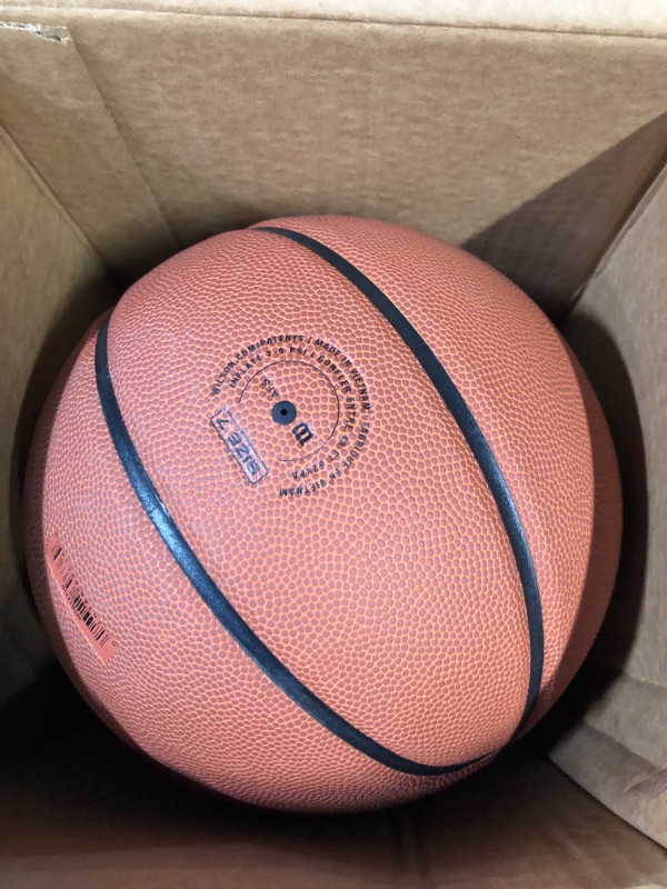 Photo 3 of * used * please see all images * 
WILSON Evolution Game Basketball Game Ball Size 7 - 29.5" Basketball