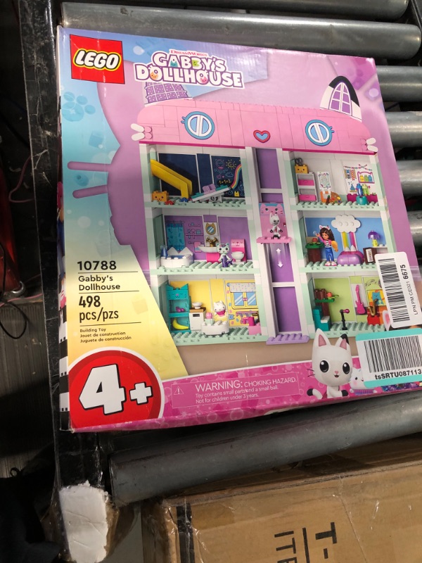 Photo 4 of LEGO Gabby’s Dollhouse 10788 Building Toy Set, an 8-Room Playhouse with Authentic Details and Popular Characters from The Show, Including Gabby, Pandy Paws, Cakey and Mercat, Gift for Kids Ages 4+