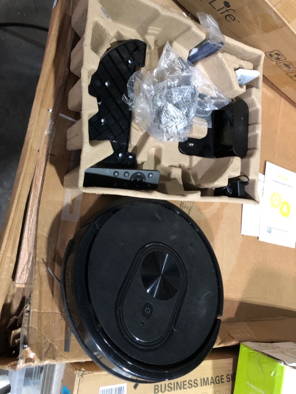 Photo 2 of ***HEAVILY USED - SEE COMMENTS***
Robot Vacuum and Mop Combo, 3 in 1 Mopping Robotic Vacuum with Schedule, App/Bluetooth/Alexa