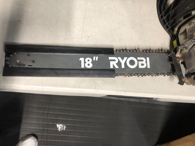 Photo 1 of * used * see all images * 
RYOBI gas chain saw 