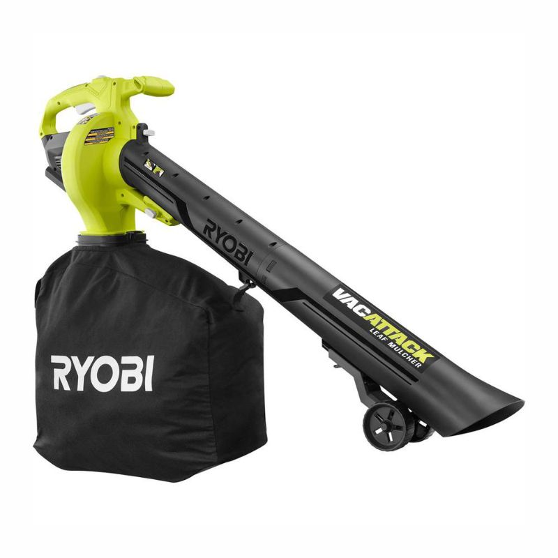 Photo 1 of ***USED - MISSING PARTS - SEE NOTES***
RYOBI 40-Volt Lithium-Ion Cordless Battery Leaf Vacuum/Mulcher (Tool Only)