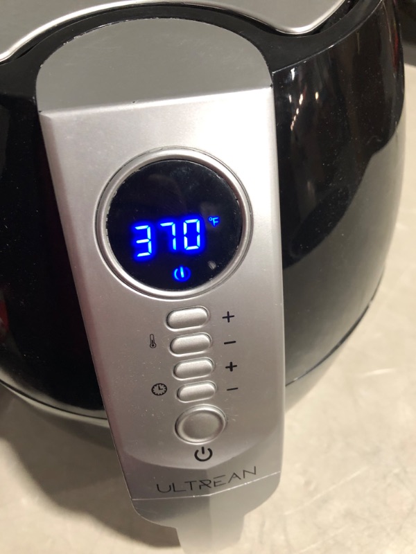 Photo 2 of ***POWERS ON - HEAVILY USED AND DIRTY***
Ultrean Air Fryer, 4.2 Quart Electric 1500W (Black)
