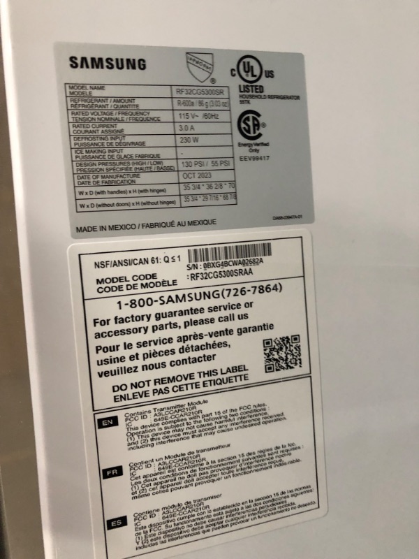 Photo 16 of Samsung Mega Capacity 31.5-cu ft Smart French Door Refrigerator with Dual Ice Maker 