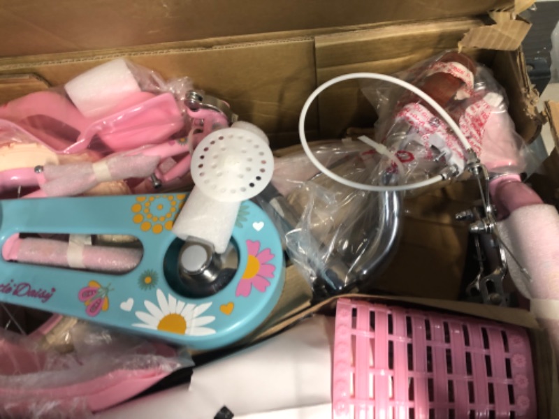 Photo 1 of ***USED - MISSING PARTS***
JOYSTAR Little Daisy Kids Bike for Girls Ages 2-12 Years, White