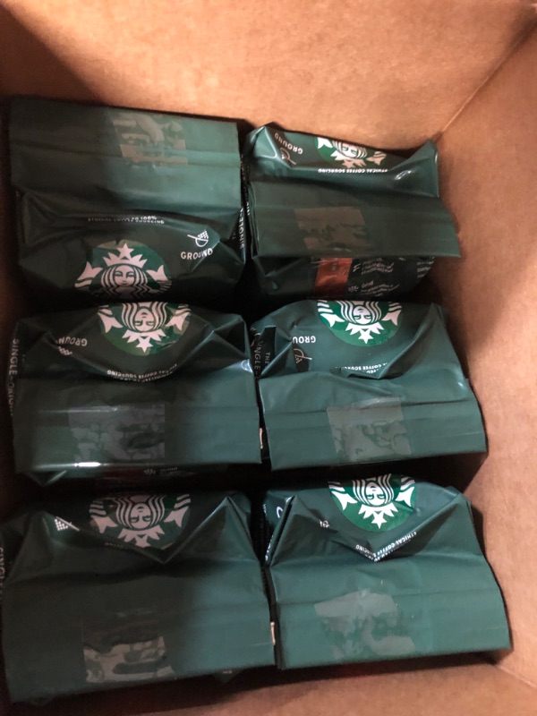 Photo 4 of Starbucks Ground Coffee, Single-Origin Colombia, Medium Roast Coffee, 12-Ounce Bag (Pack of 6)