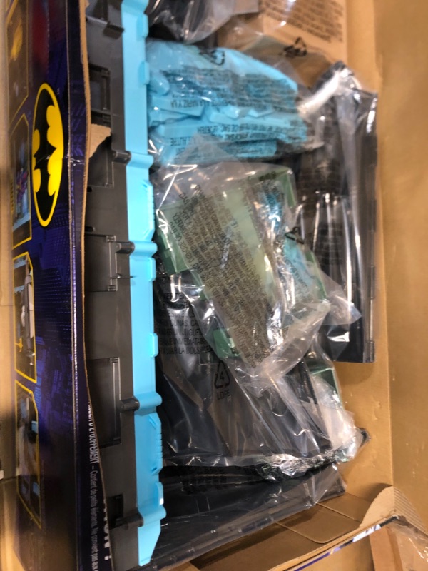 Photo 2 of DC Comics Batman, Bat-Tech Batcave, Giant Transforming Playset with Exclusive 4” Batman Figure and Accessories, Kids Toys for Boys Aged 4 and Up