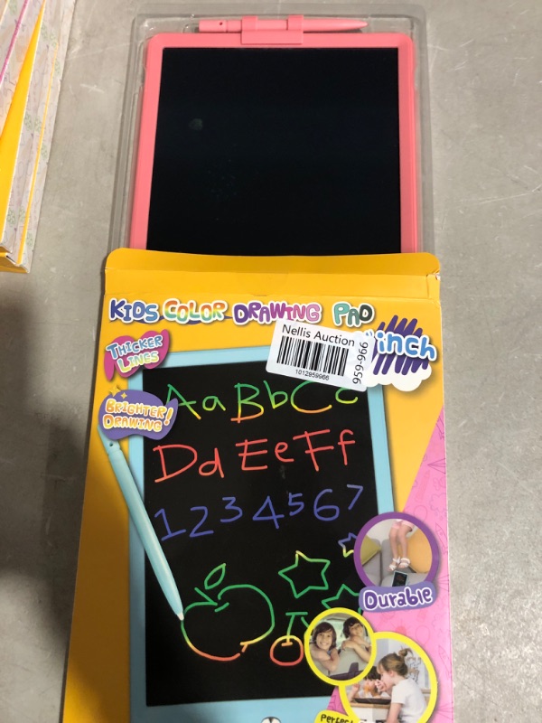 Photo 2 of * please see all images * 
PYTTUR LCD Writing Tablet for Kids 10 Inch Colorful Toddler Doodle Board Drawing Tablet Reusable 