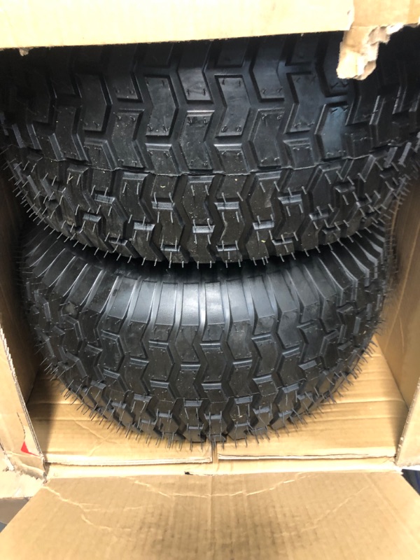 Photo 1 of 2PCS 20x8.00-8 Lawn Mower Tires 