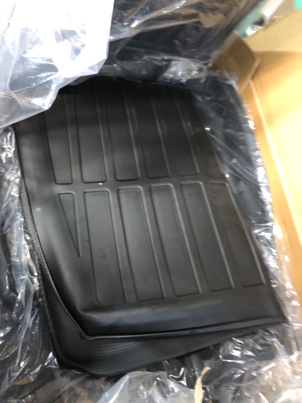 Photo 2 of Auxko All Weather Floor Mats Cargo Liner Fit for Honda CR-V 2023 (Not Hybrid) TPE Rubber Liners Set CRV Accessories Cargo Liner for Lowest Position