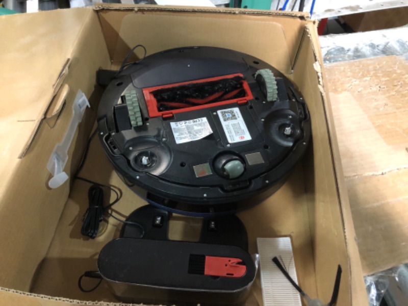 Photo 4 of ***HEAVILY USD AND DIRTY - MISSING PARTS - SEE COMMENTS***
OKP K7 Robot Vacuum Cleaner, Strong Suction, 120Mins Runtime Robotic Vacuums, 4 Cleaning Modes=