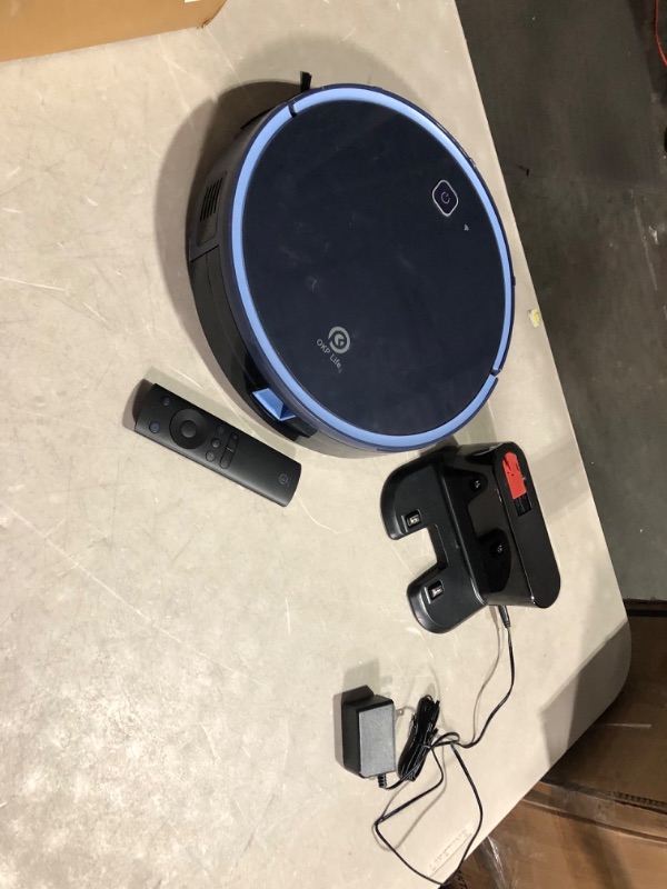 Photo 6 of ***HEAVILY USD AND DIRTY - MISSING PARTS - SEE COMMENTS***
OKP K7 Robot Vacuum Cleaner, Strong Suction, 120Mins Runtime Robotic Vacuums, 4 Cleaning Modes=