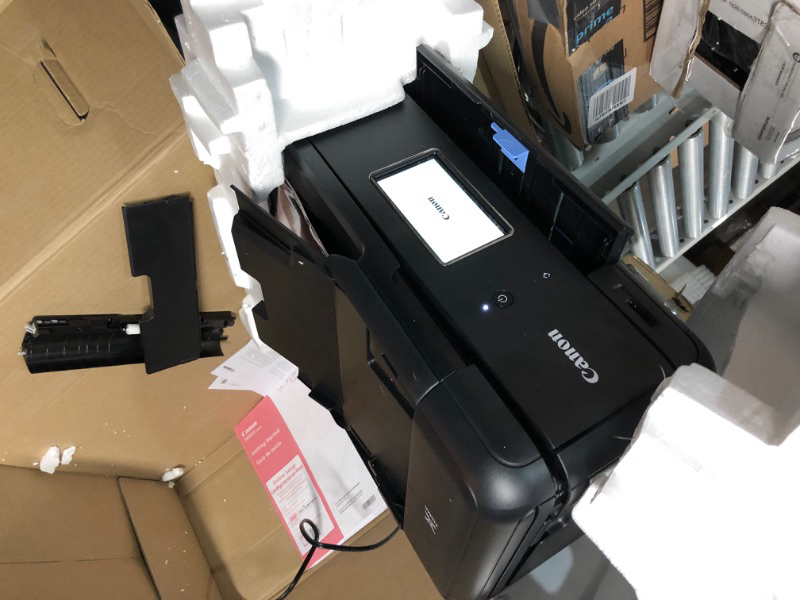 Photo 4 of (READ NOTES) Canon PIXMA TR8620a - All-in-One Printer Home Office|Copier|Scanner|Fax|Auto Document Feeder | Photo, Document | Airprint (R), Android, Black, Works with Alexa (PARTS ONLY) 

