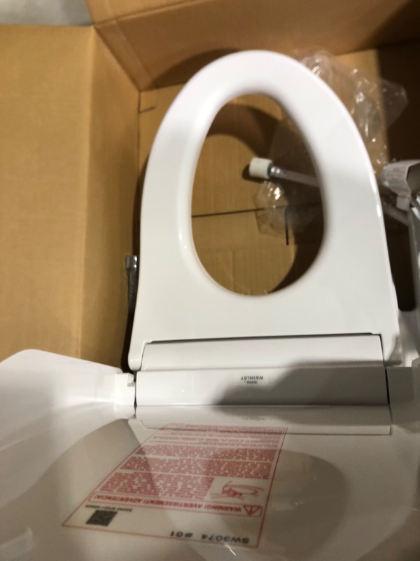 Photo 6 of **MINOR DAMAGE PREV USED SEE NOTES**
TOTO SW3074#01 WASHLET C2 Electronic Bidet Toilet Seat 