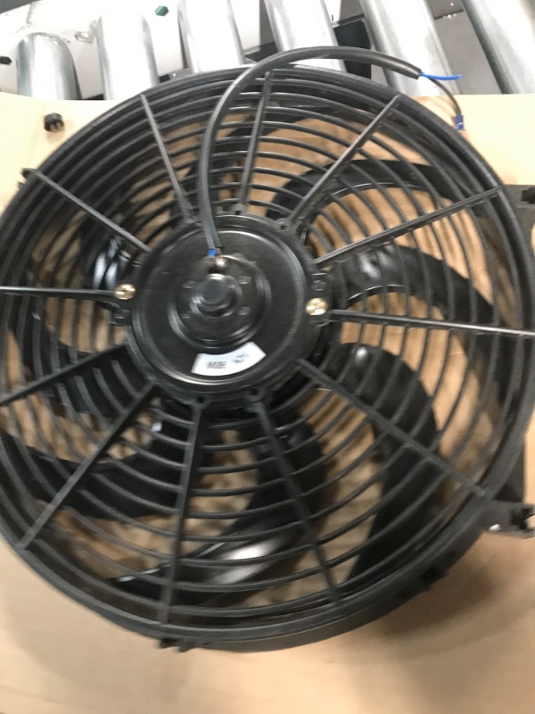 Photo 4 of Spal 30103202 12" Curved Blade Puller Fan