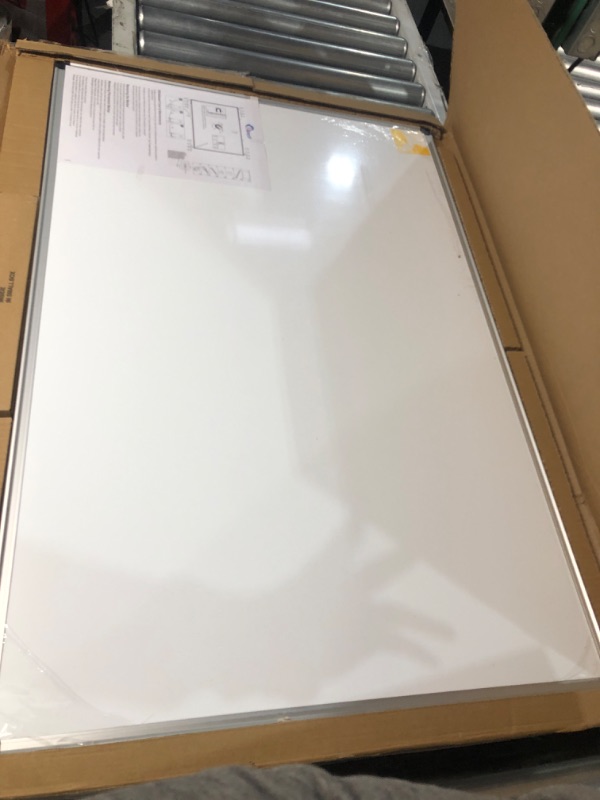 Photo 2 of XBoard Magnetic Dry Erase Board/Whiteboard, 36 X 24 Inches, Double Sided White Board